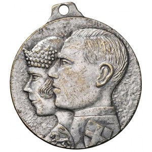 Character medals - Umberto di Savoia e Maria Josè del Belgio. Me...
