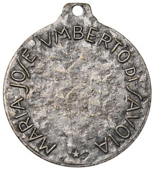Character medals - Umberto di Savoia and Maria Jose of Belgium. Me...
