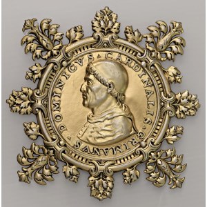 Character medals - Domenico Grimani (1461-1523) Lamina uniface d...