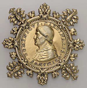 Character medals - Domenico Grimani (1461-1523) Lamina uniface d...