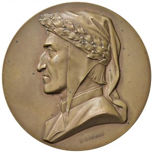 Cities medals - BOLOGNA. Dante Alighieri Medal 1921 For the.
