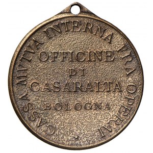 Cities medals - BOLOGNA. Medaglia 1926 della Cassa Mutua fra ...