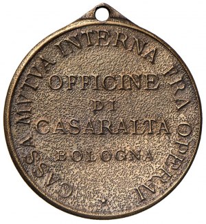 Cities medals - BOLOGNA. 1926 medal of the Cassa Mutua fra ...