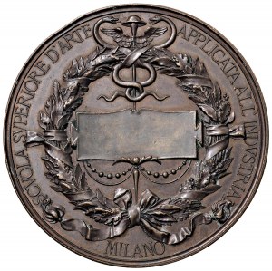 Cities medals - MILAN Medal 1884 High School of Art ...