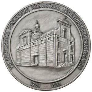 Cities medals - MONTEFALCO. Medal 1981 I Centennial of the ...