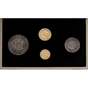 Cities medals - SAN MARINO Repubblica Set di 4 pezzi 1972 Ant...