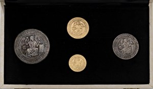Cities medals - SAN MARINO Repubblica Set di 4 pezzi 1972 Ant...