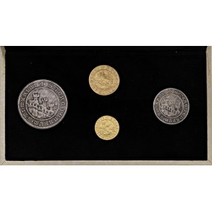 Cities medals - SAN MARINO Repubblica Set di 4 pezzi 1972 Ant...