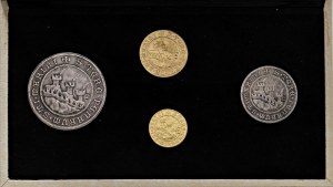 Cities medals - SAN MARINO Repubblica Set di 4 pezzi 1972 Ant...