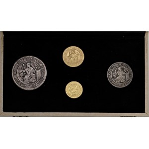 Cities medals - SAN MARINO Repubblica Set di 4 pezzi 1972 Ant...