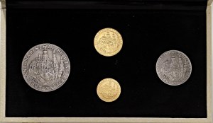 Cities medals - SAN MARINO Repubblica Set di 4 pezzi 1975 Ant...