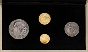 Cities medals - SAN MARINO Repubblica Set di 4 pezzi 1975 Ant...