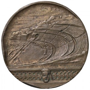 Cities medals - SYRACUSE Medal 1914 Greek Theater Agamennon...