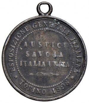Cities medals - TORINO Exposition 1898 - AG (g 4.67 - Ø 21 m...