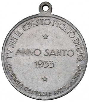 Various medals - Holy Year 1933. Medal of the committee centra...