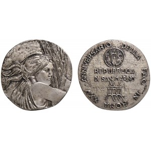 Various medals - Lotto di un cofanetto con 10 riproduzioni del...