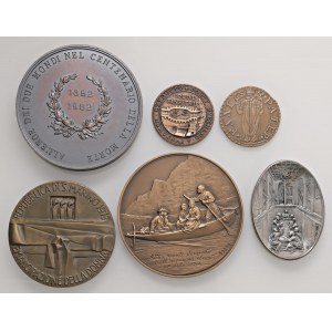 Various medals - Lotto di 6 medaglie in scatola, San Marino: M...