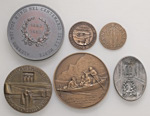 Various medals - Lot of 6 boxed medals, San Marino: M...