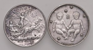 Various medals - Zodiac Tokens - Opus: Giampaoli - AG (g...