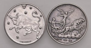 Various medals - Zodiac Tokens - Opus: Giampaoli - AG (g...