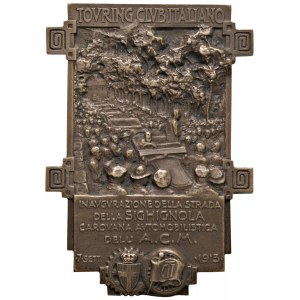 Various medals - Tourin Club Italiano Placchetta uniface 1913 ...