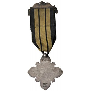 Masonic decorations and objects - MASSONERIA. Decorazione in argento e smalti 1...