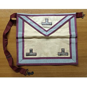Masonic decorations and objects - MASSONERIA. Grembiule massonico da cerimonia ...