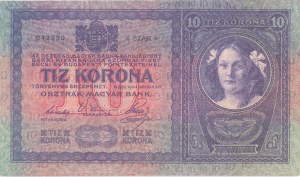Foreign Banknotes - AUSTRIA 10 Kronen 1904 pick#9...