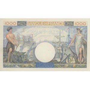 Foreign Banknotes - FRANCIA 1000 Francs 24-10-1940 pick#96a...