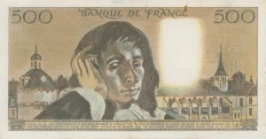 Foreign Banknotes - FRANCE 500 Francs Pascal pick#156f...