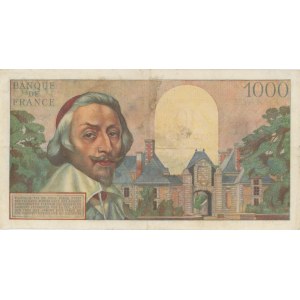 Foreign Banknotes - FRANCIA 10 Nouveaux Francs su 1000 Francs 07-...
