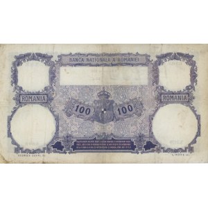 Foreign Banknotes - ROMANIA 100 Lei 1921 pick#21a...