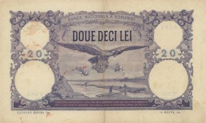 Foreign Banknotes - ROMANIA 20 Lei 25-03-1920 pick#20a...
