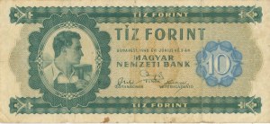 Foreign Banknotes - HUNGARY 10 Forint 1946 pick#159a rare...