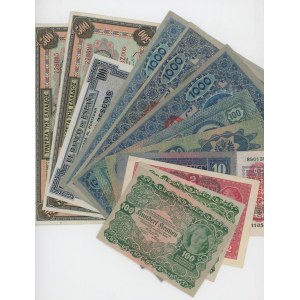 Foreign Banknotes - LOTTO di 12 banconote (Austria, Grecia e Spag...