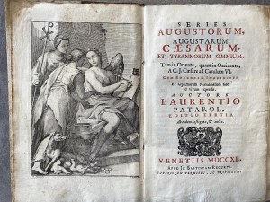 Antique numismatic books - L. Patarol, Series Augustorum, Augustarum,, C...