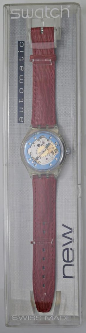 Watches - Swatch -AUTOMATIC CHARGE-. SAK101 1992 RED A...