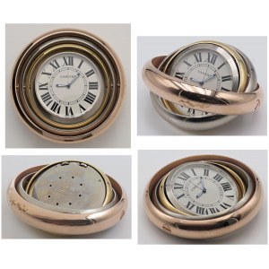 Watches - CARTIER -Sveglia- Trinity. Triplo anello inta...