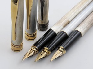 Pens - AURORA -Batch of 3 Fountain Pens- Bodies...
