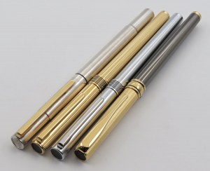 Pens - AURORA -Batch of 4 Fountain Pens- Refill...