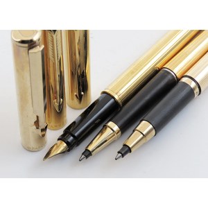Pens - PARKER -Lotto di 3 Penne- N.1 Stilografica e ...