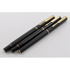 Pens - PARKER -Lotto di 3 Penne Stilografiche- Corpi...