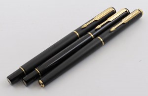 Pens - PARKER -Batch of 3 Fountain Pens- Bodies...