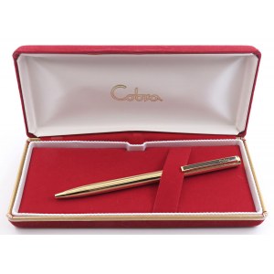 Pens - COBRA -Penna a Sfera- Corpo in metallo dorato...
