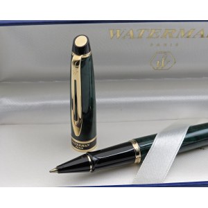 Pens - WATERMAN-Penna a Sfera- Corpo in resina verde...