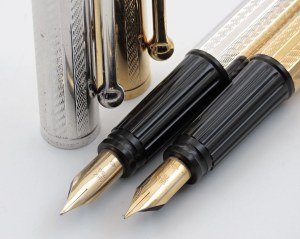 Pens - WATERMAN -Lot of 2 Fountain Pens- No.1...
