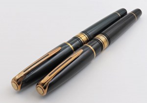 Pens - WATERMAN -Batch of 2 Fountain Pens- Cor...