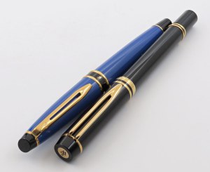 Pens - WATERMAN -Batch of 2 Fountain Pens- Cor...