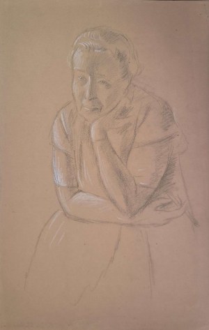 Henryk Berlewi (1894-1967), Siedząca kobieta