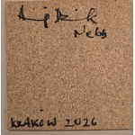 Andrzej Dziubek, pseudonym Nebb (b. 1954), *The Temple* (ceramic tile, souvenir from the opening, signed by the artist)